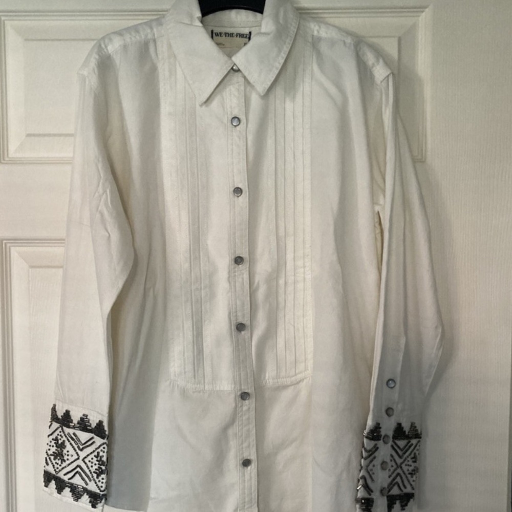 We The Free Classic White Shirt